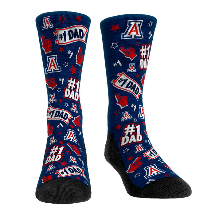 Arizona Wildcats - #1 Dad by Rock 'Em Socks