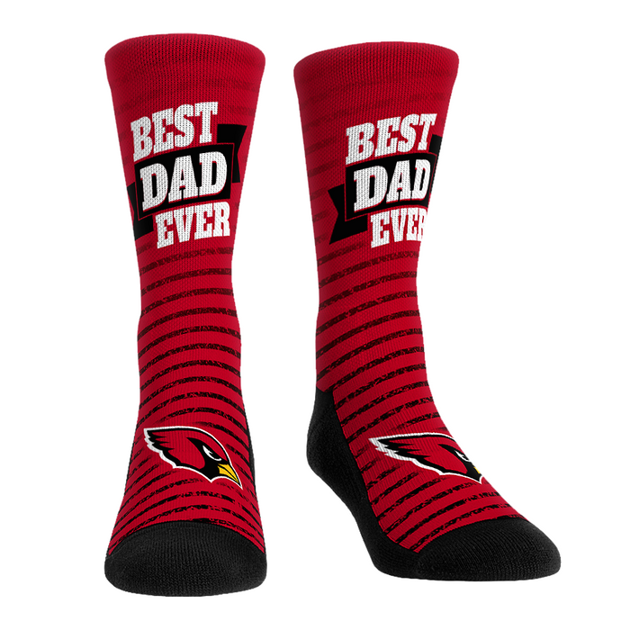 Arizona Cardinals - Best Dad Ever by Rock 'Em Socks