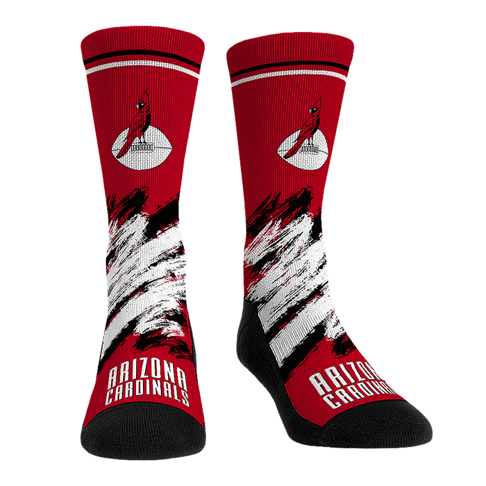 Arizona Cardinals - Throwback Paint by Rock 'Em Socks