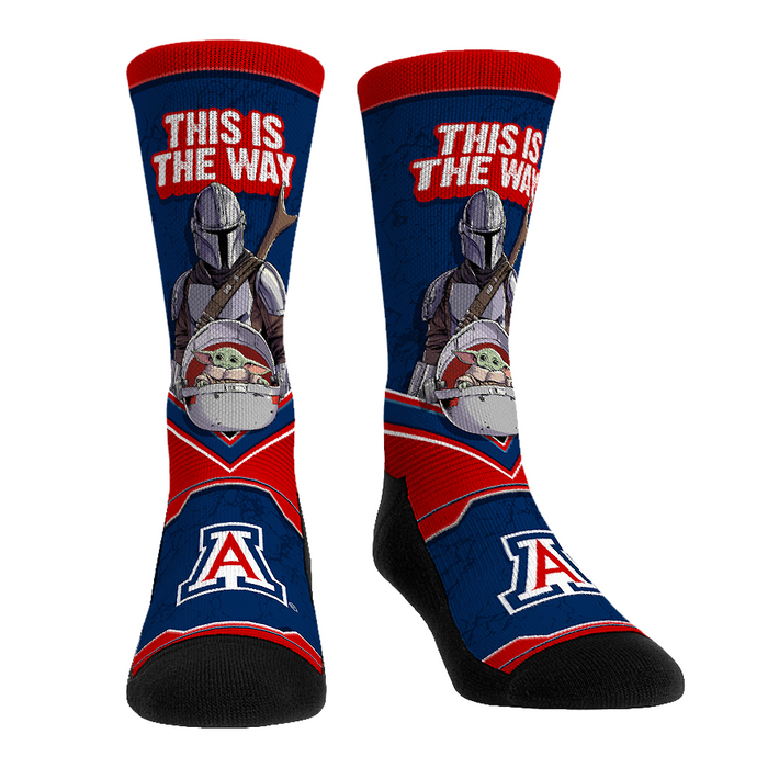 Arizona Wildcats - Star Wars - This is the Way by Rock 'Em Socks