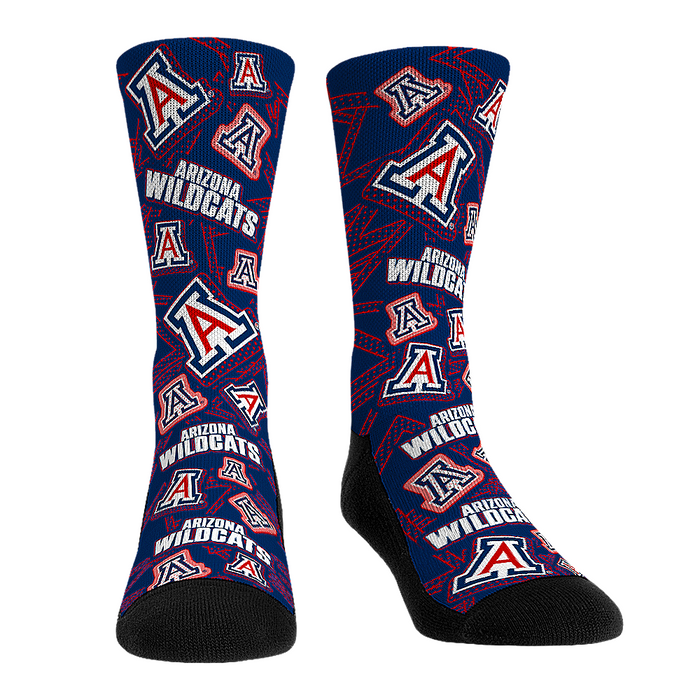 Arizona Wildcats - Microdot All-Over by Rock 'Em Socks