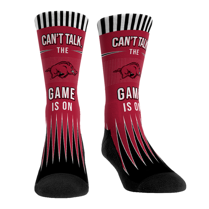 Arkansas Razorbacks - Can't Talk by Rock 'Em Socks