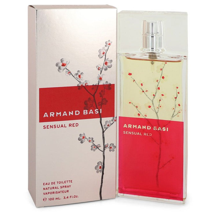 Armand Basi Sensual Red by Armand Basi Eau De Toilette Spray 3.4 oz for Women by Avera Group