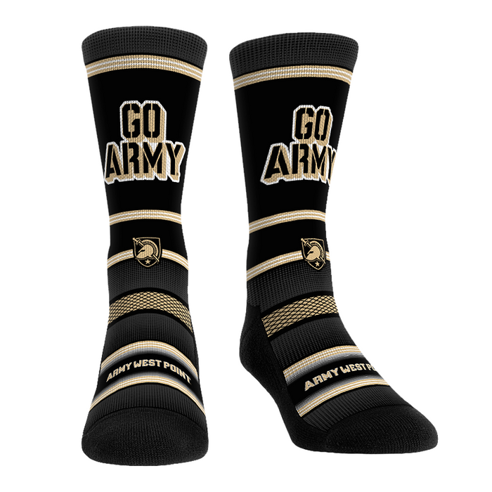 Army Black Knights - Team Slogan by Rock 'Em Socks