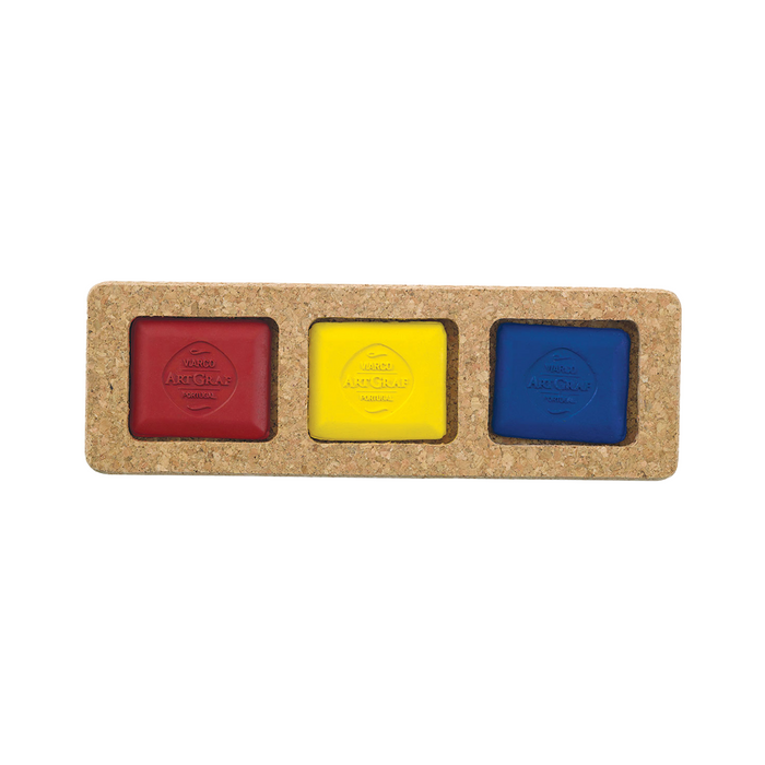 Art Graf Tailor Square Set of 3 Primary Colors by ShopSketchBox