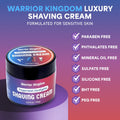 WhollyKaw Warrior Kingdom Luxury Shaving Cream - Peppermint Eucalyptus by Pasteur Pharmacy