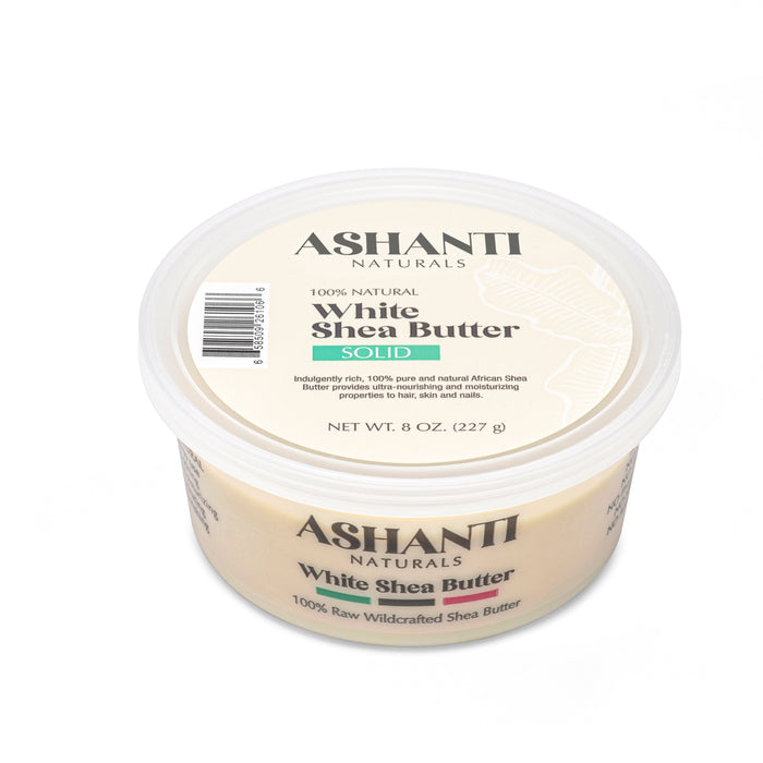 100% White Shea Butter - Solid by AshantiNaturals