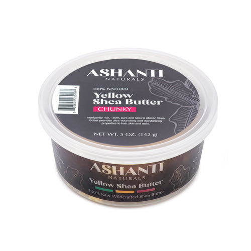 100% Yellow Shea Butter - Chunky by AshantiNaturals