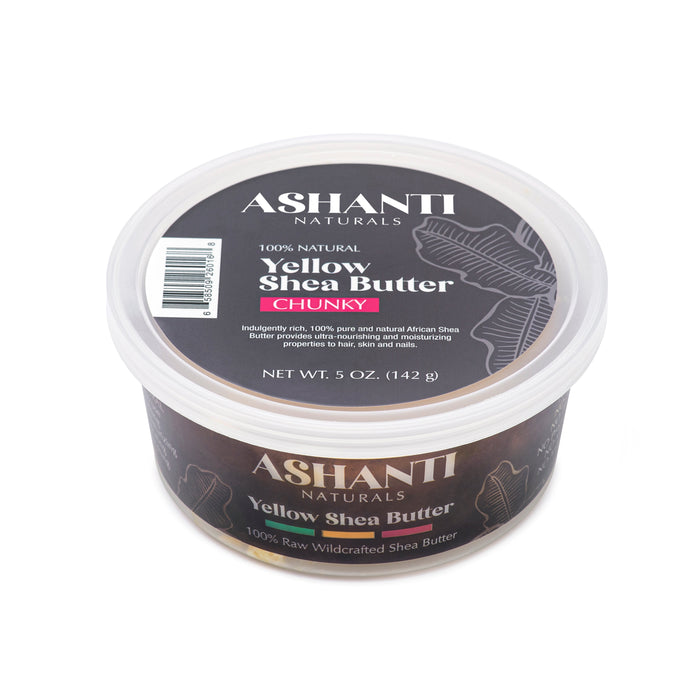 100% Yellow Shea Butter - Chunky by AshantiNaturals