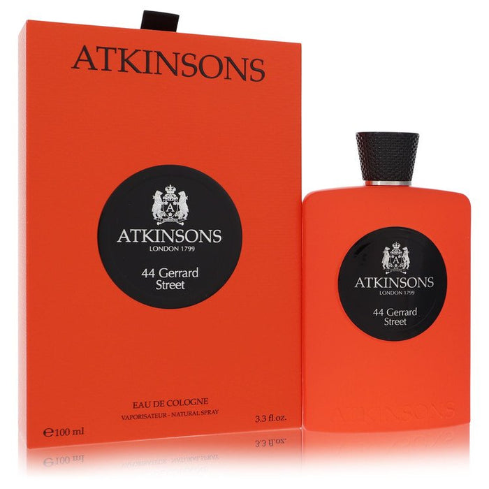 Atkinsons 44 Gerrard Street by Atkinsons Eau De Cologne Spray (Unisex) 3.3 oz for Men by Avera Group