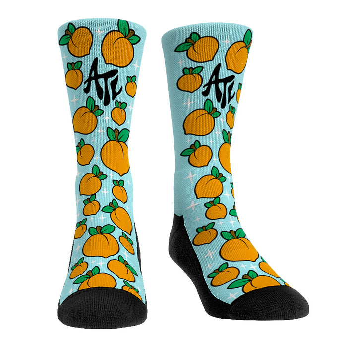 Atlanta - Just Peachy by Rock 'Em Socks