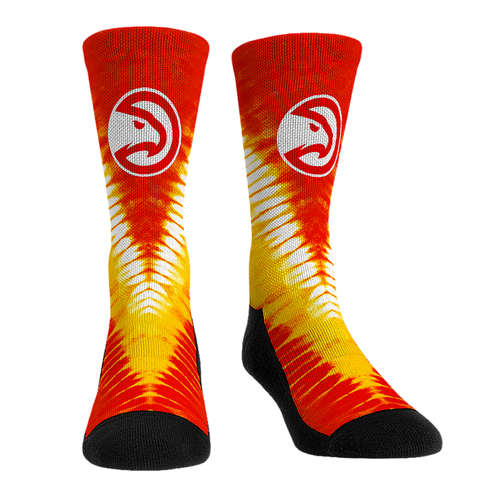 Atlanta Hawks - V Shape Tie Dye by Rock 'Em Socks