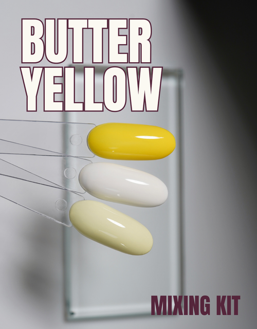 The Attain Butter Yellow Kit | Mix Your Own Gel Polish Colors by Attain Cosmetics