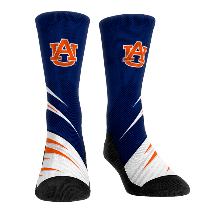 Auburn Tigers - Slash Slant by Rock 'Em Socks
