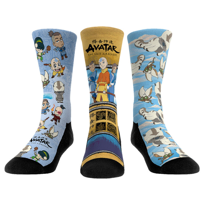 Avatar: The Last Airbender - 3-Pack by Rock 'Em Socks
