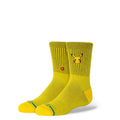 Stance X Pokemon Pikachu Kids Crew Socks - Yellow by Swell-O-Phonic