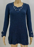 Style & Co Petite Lace-up Tunic by Vanessa Jane
