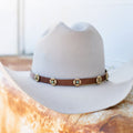 Azure Skies Hat Band - Turquoise by Christina Greene