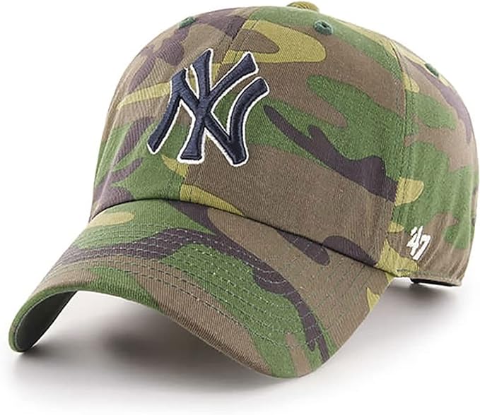 47 New York Yankees Unwashed Clean Up Slouch Fit Dad Hat by I-Max Fashions