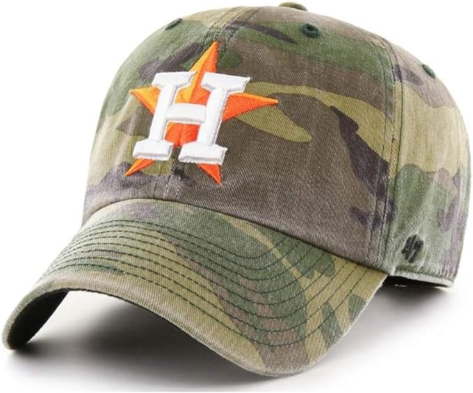 47 Brand Houston Astros Clean Up Cap by I-Max Fashions