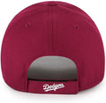 47 MLB Los Angeles Dodgers MVP Clean Up Adjustable Cap Cardinal Red by I-Max Fashions