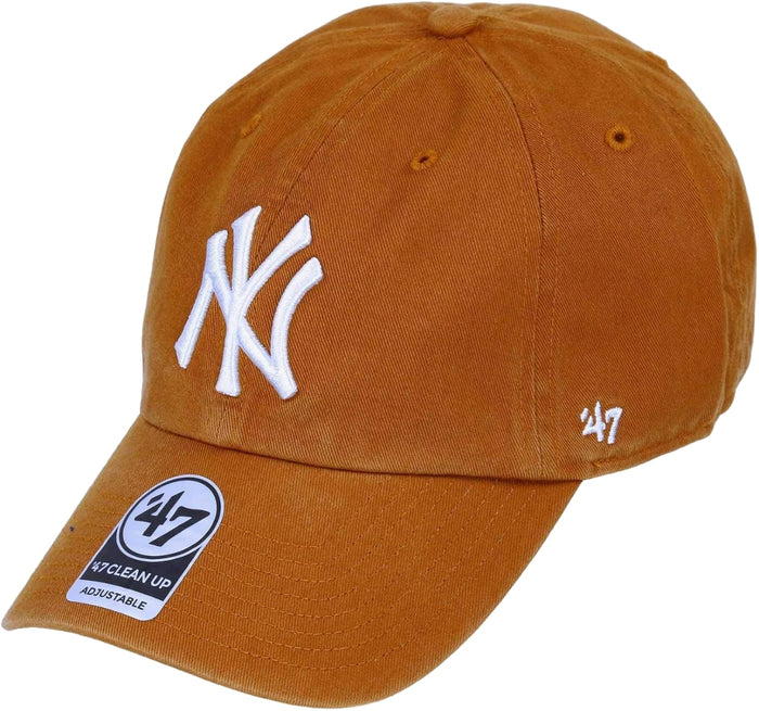 47 MLB New York Yankees Clean Up Adjustable Baseball Cap BOB by I-Max Fashions