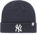 47 New York Yankees Beanie Hat - MLB NY Cuffed Winter Knit Cap by I-Max Fashions