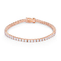 5.75ct Cubic Zirconia Tennis Bracelet by Avera Group
