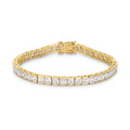 CZ Tone Tennis Bracelet by Avera Group