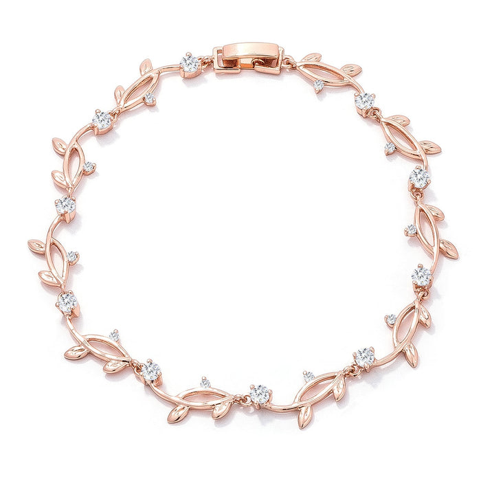Cubic Zirconia Vine Bracelet by Avera Group