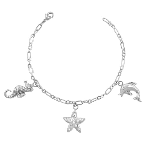 Seashore Charm Bracelet by Avera Group