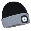 Two Tone LED Rechargeable Beanie by Armed American Supply