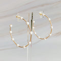 Games On Cloud Nine Hoop Earrings