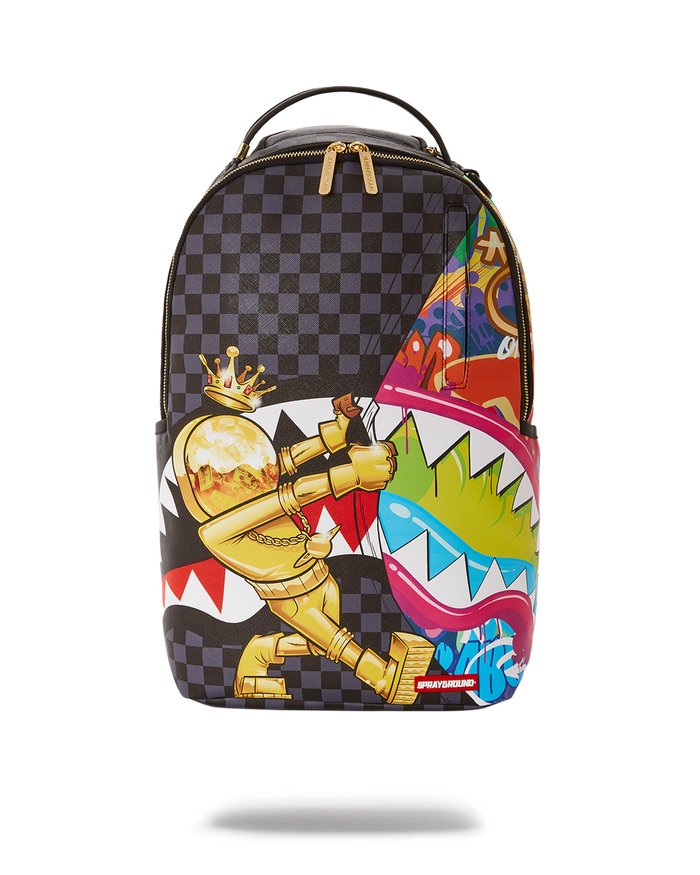 Sprayground Astromane Sharks In Space Backpack B4012 by I-Max Fashions