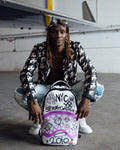 Sprayground Remember Where You Came From Backpack B4165 by I-Max Fashions