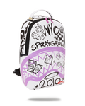 Sprayground Remember Where You Came From Backpack B4165 by I-Max Fashions