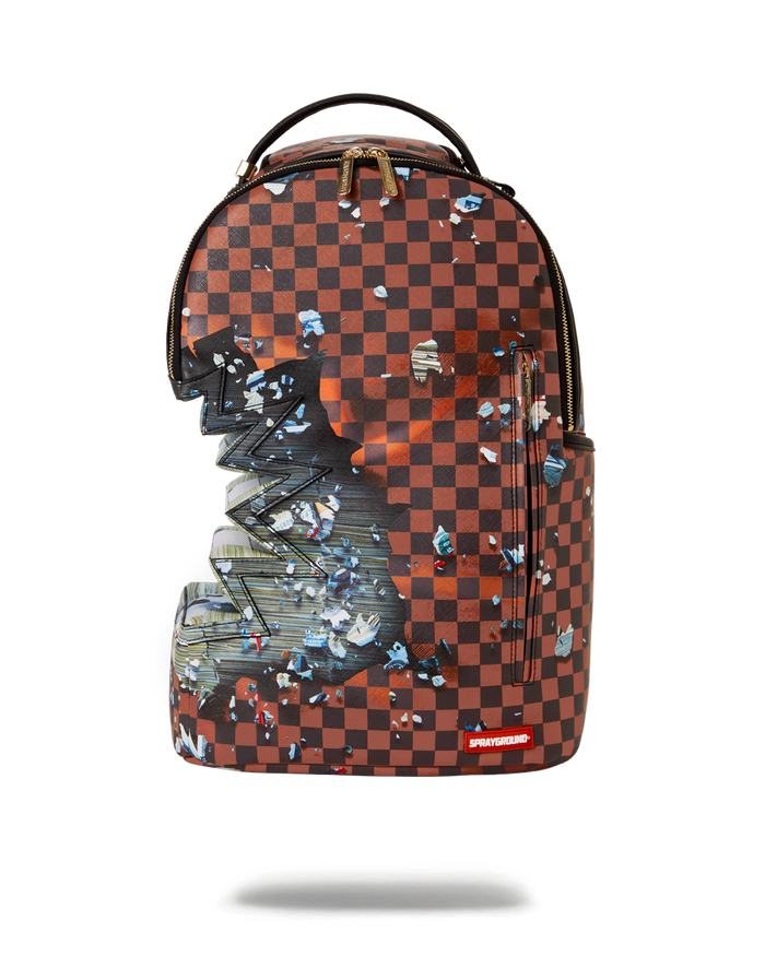Sprayground Shark Bite Money Explosion Backpack B4544 by I-Max Fashions