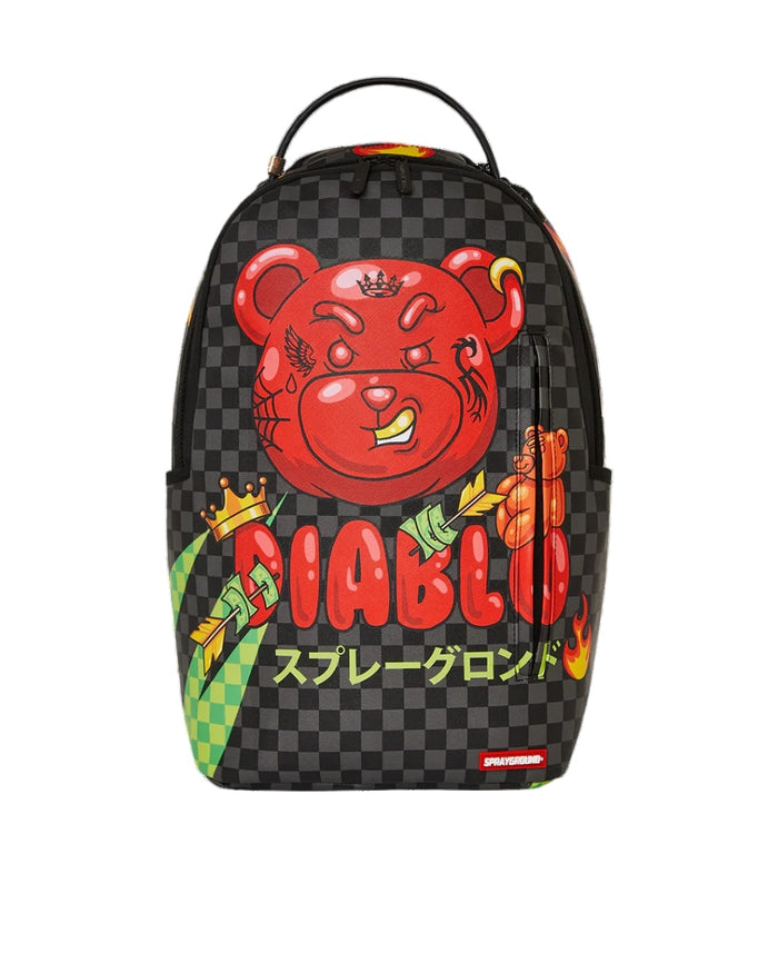 Spraground WTF Diablo DLXSV Backpack B4754 by I-Max Fashions