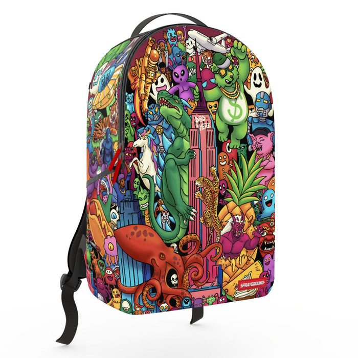 Sprayground Insane City DLXSR Backpack B5001 by I-Max Fashions