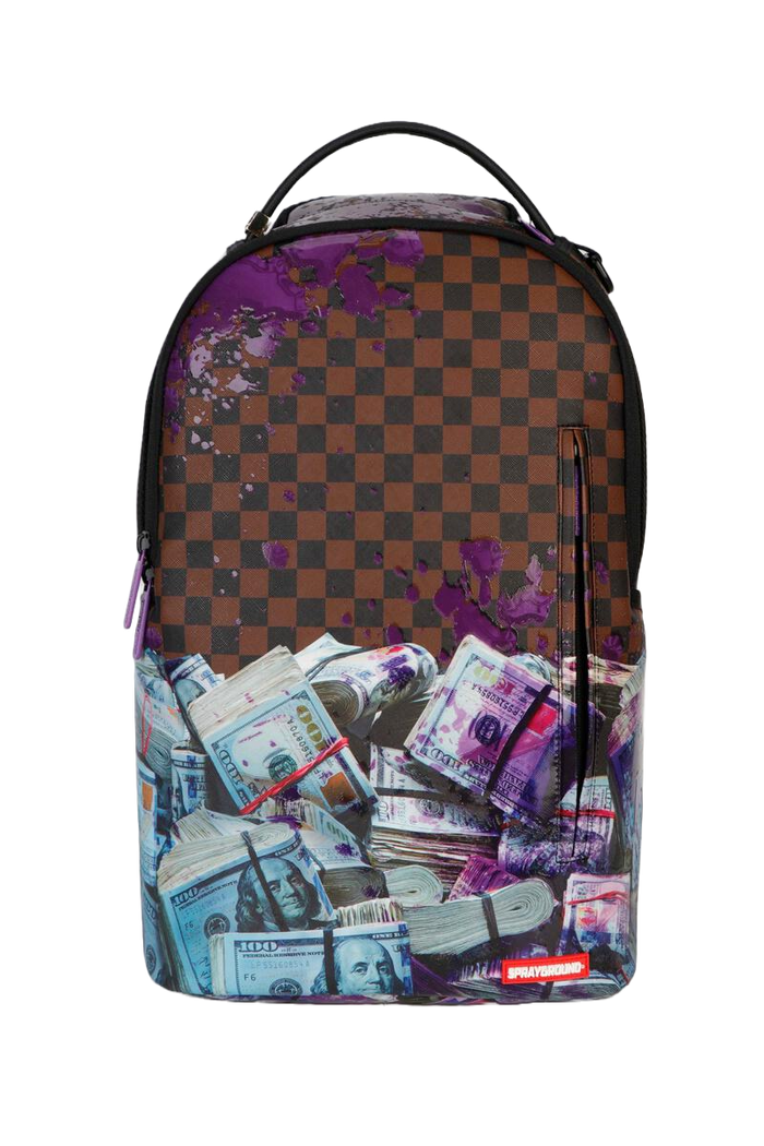 Sprayground Counterfeit DLXSV Backpack B5036 by I-Max Fashions
