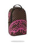 Sprayground Pink Drippin Backpack by I-Max Fashions