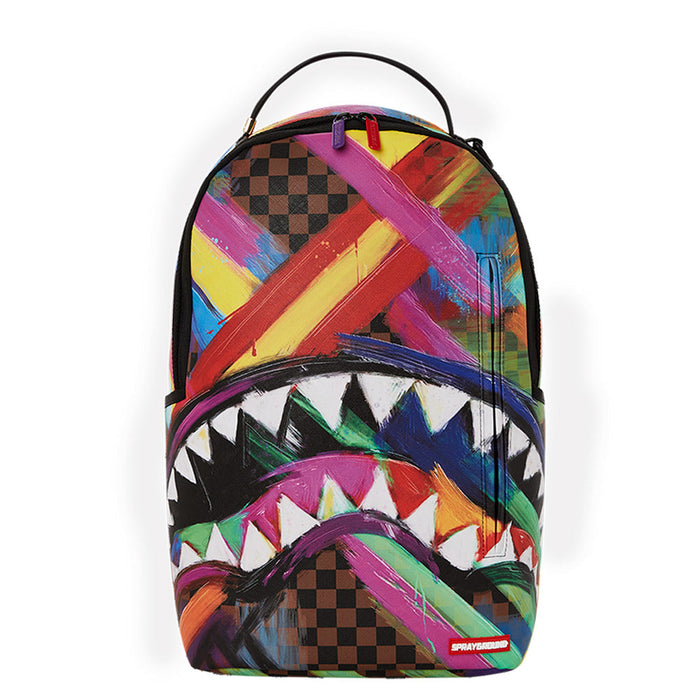 Sprayground Sharks In Paint DLXSV Backpack B5150 by I-Max Fashions