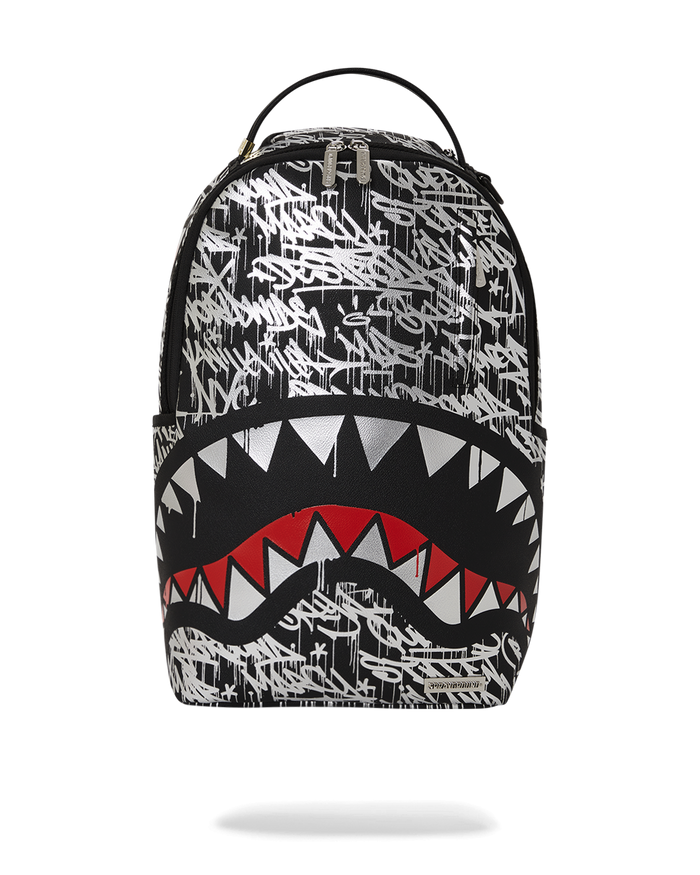 Sprayground Street Life Chrome Life DLXSVF Backpack B5285 by I-Max Fashions