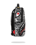 Sprayground Street Life Chrome Life DLXSVF Backpack B5285 by I-Max Fashions