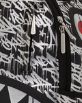 Sprayground Street Life Chrome Life DLXSVF Backpack B5285 by I-Max Fashions