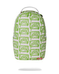 Sprayground Green Money DLXSV Backpack B5380 by I-Max Fashions