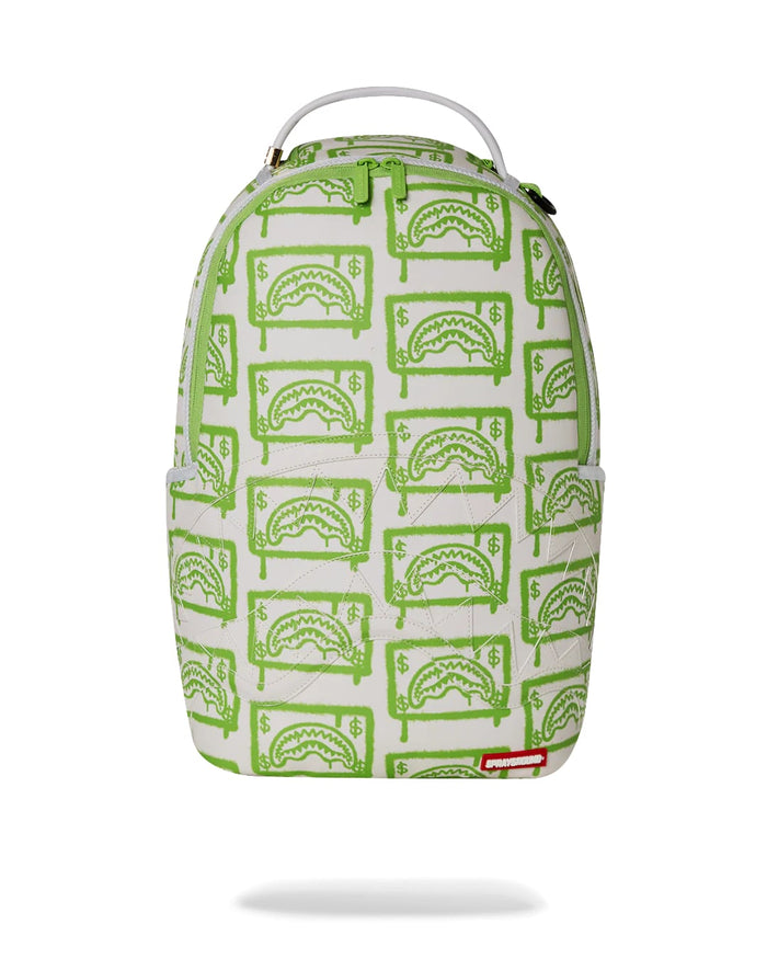 Sprayground Green Money DLXSV Backpack B5380 by I-Max Fashions