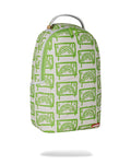 Sprayground Green Money DLXSV Backpack B5380 by I-Max Fashions