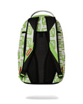 Sprayground Green Money DLXSV Backpack B5380 by I-Max Fashions