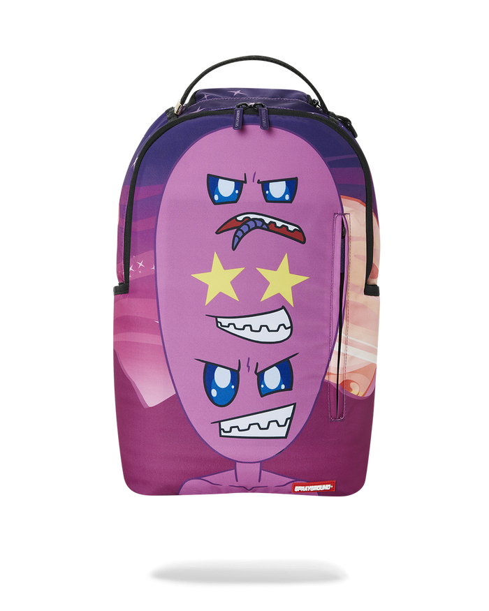 Sprayground Seeing Triple Aliens DLXSR Backpack B5390 by I-Max Fashions